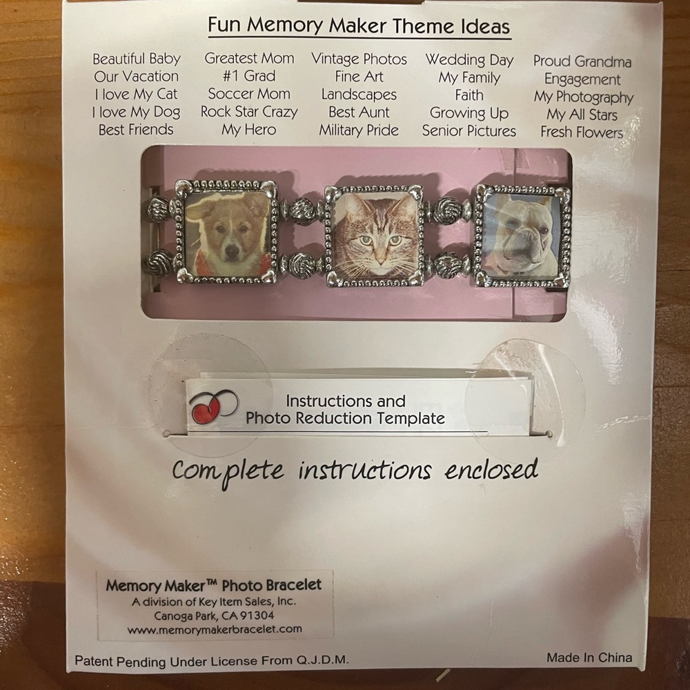 MemoryMaker (customizable) Photo Bracelet - Picture 5 of 5
